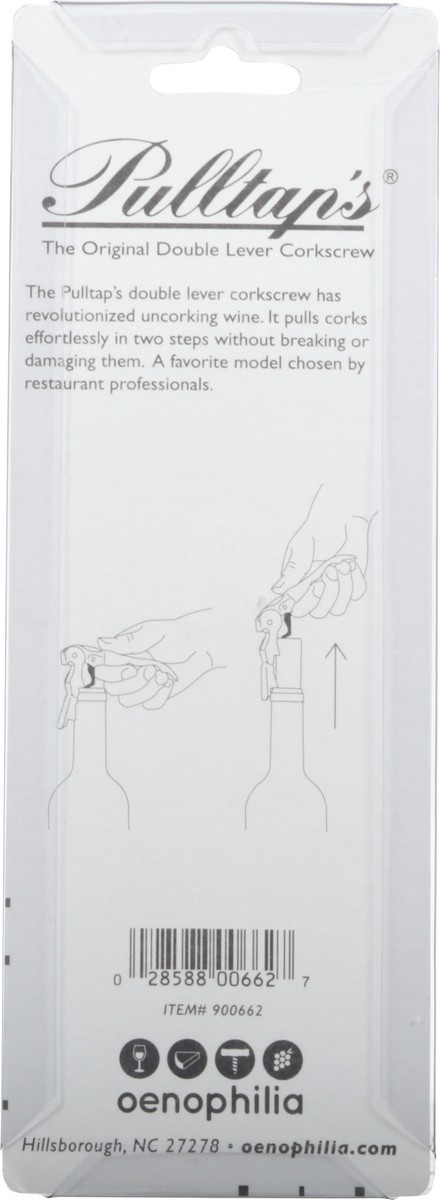 slide 5 of 9, Oenophilia Wine Double Lever Corkscrew 1 ea, 1 ct