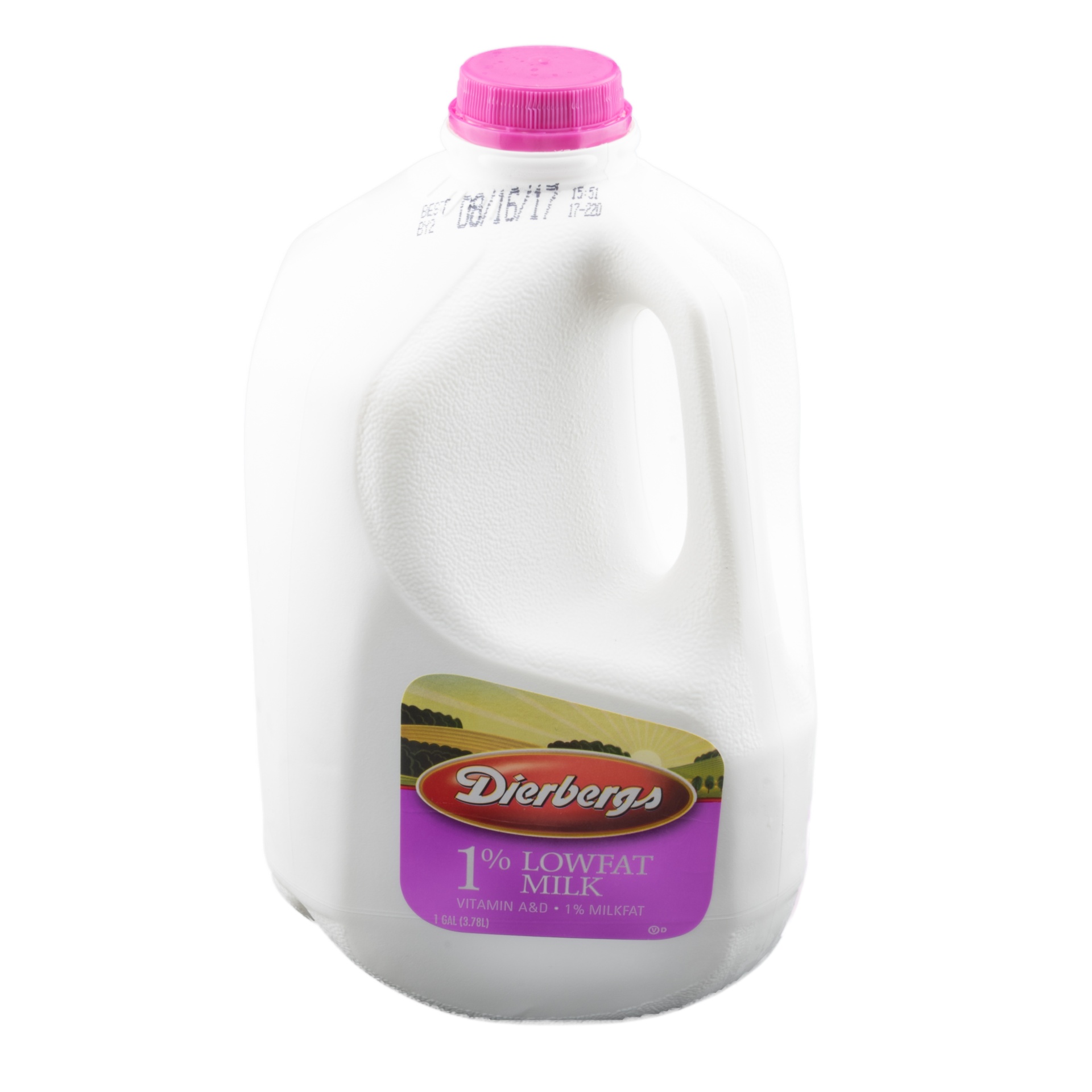 slide 1 of 1, Dierbergs 1% Milk Gallon, 1 gal