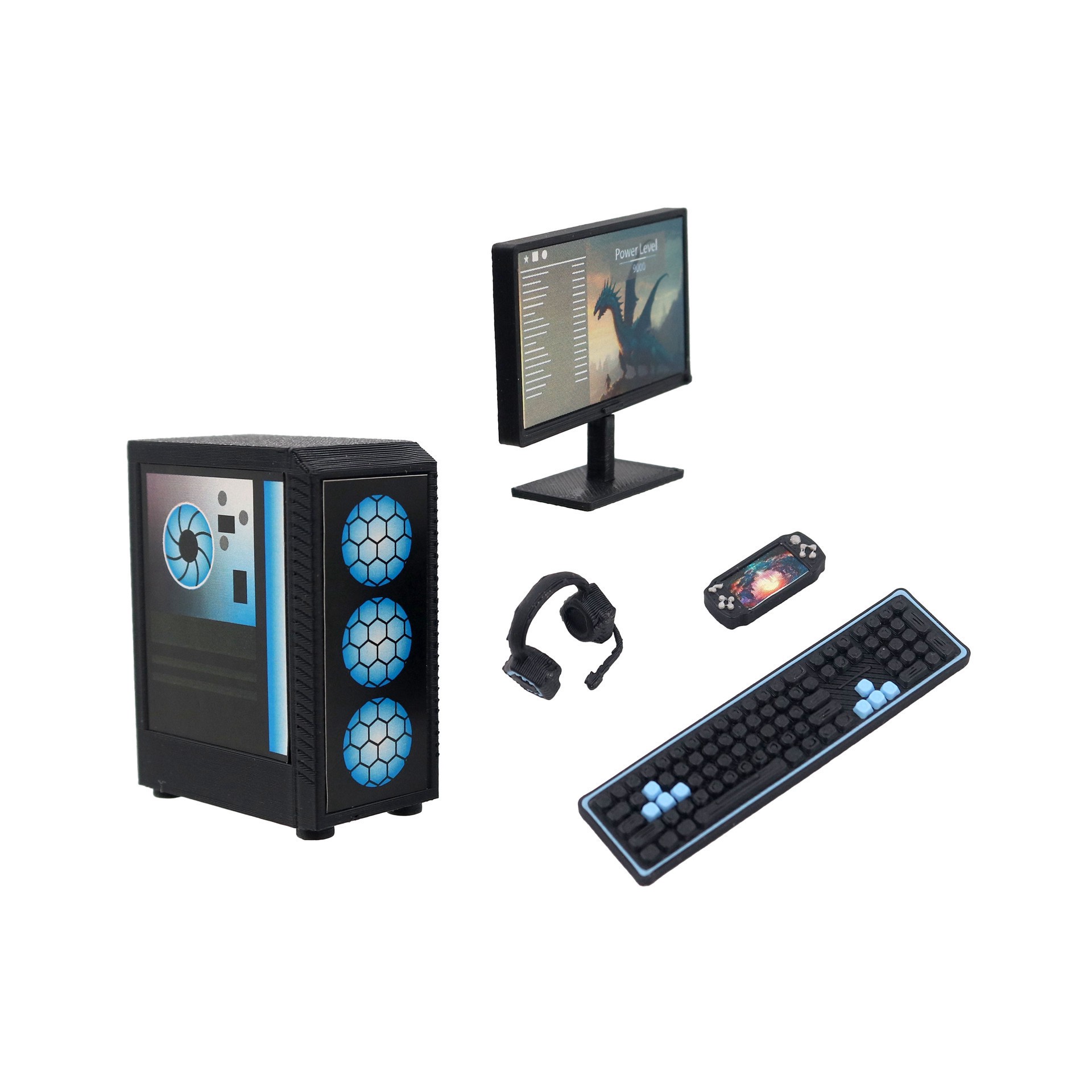 slide 4 of 4, Miniature Gaming Set By Make Market, 0.37 in x 0.6 in x 0.68 in