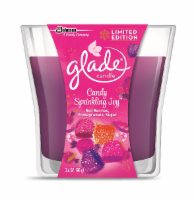 slide 1 of 1, Glade Candy Sprinkling Candle, 3.4 oz