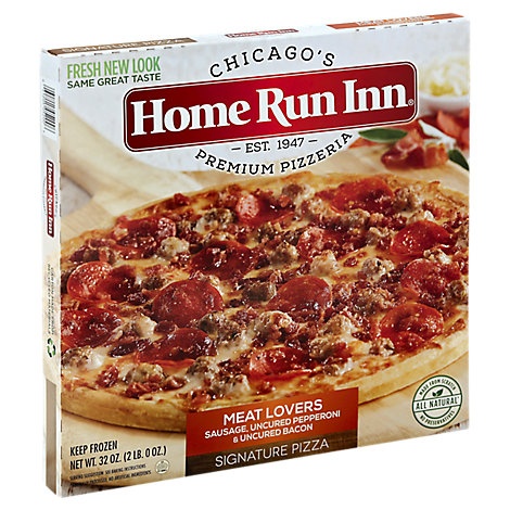 slide 1 of 1, Home Run Inn Pizza Signature Meat Lovers Frozen, 32 oz