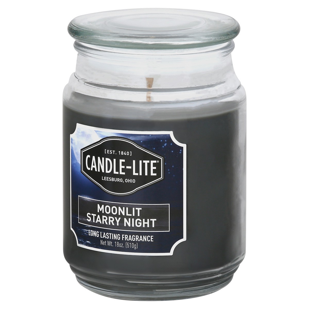 slide 6 of 9, Candle-Lite Moonlit Starry Night Candle 1 ea, 1 ct