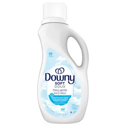 Downy Free & Gentle Liquid Fabric Softener, 44 fl oz, 60 Loads, Hypoallergenic, Sensitive Skin Friendly Fabric Conditioner Liquid