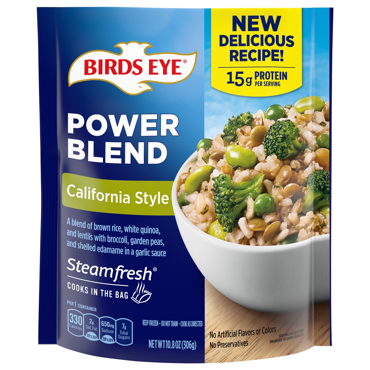 slide 1 of 5, Birds Eye California Style Power Blend 10.8 oz, 10.8 oz