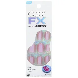 imPRESS Color FX Starry Short Nails - 30 Each