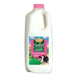 Kemps Select Fat Free Skim Milk Half Gallon