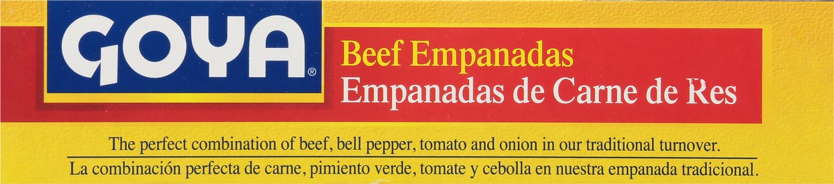 slide 4 of 9, Goya Beef Empanadas 4 ea, 4 ct