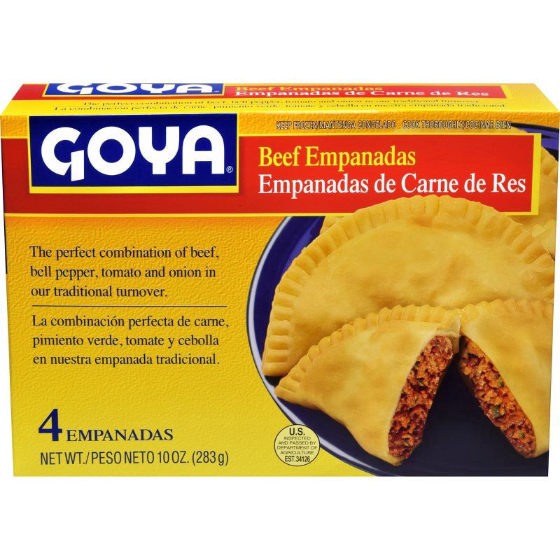 slide 1 of 9, Goya Beef Empanadas 4 ea, 4 ct