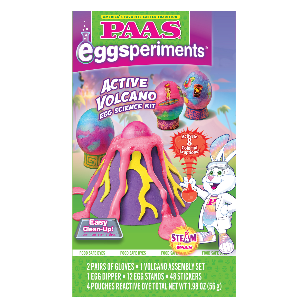 slide 1 of 9, PAAS NON BRAND Active Volcano, 1 ct