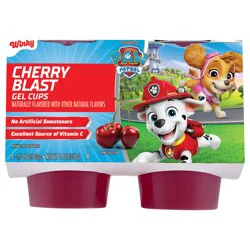 Winky Paw Patrol Cherry Blast Gel Snacks
