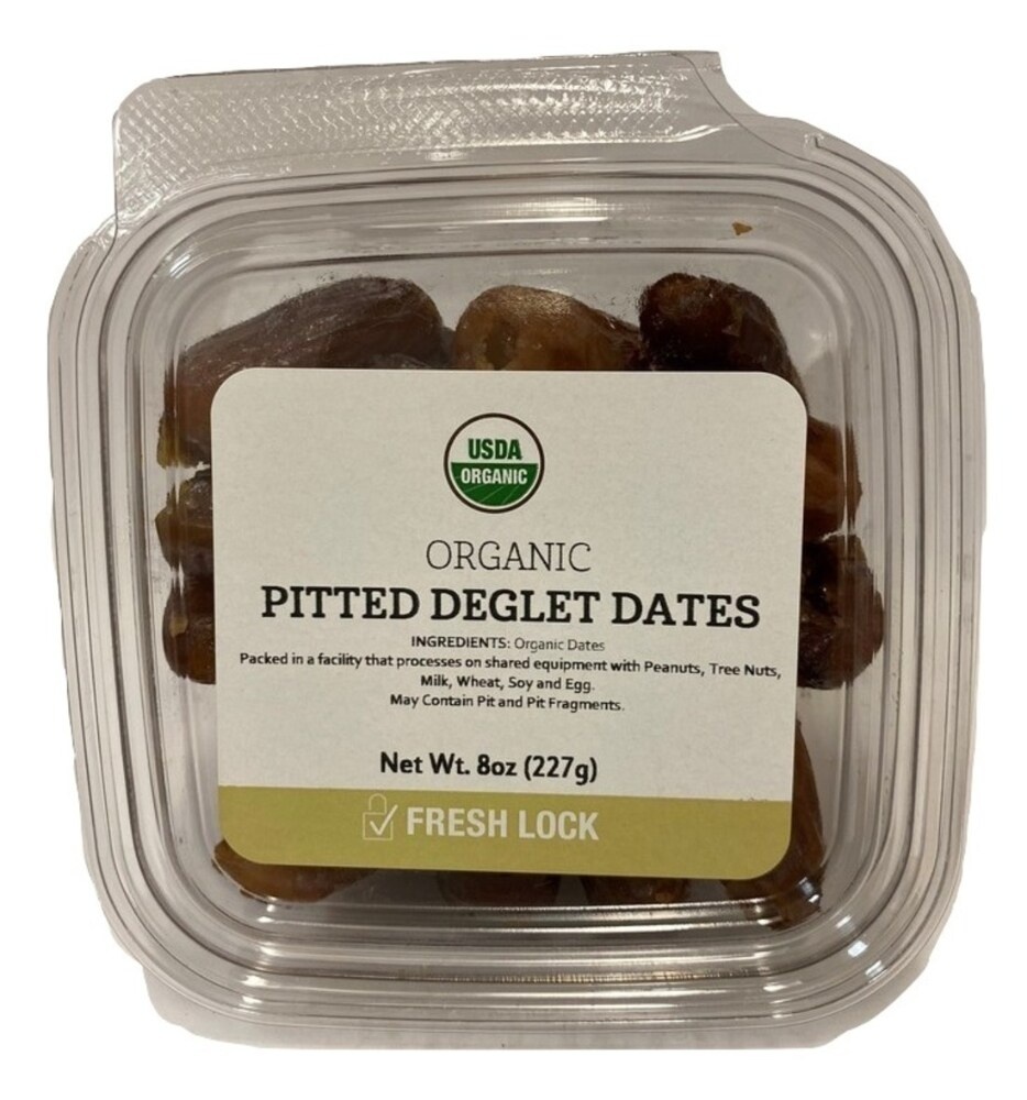 slide 1 of 1, Torn & Glasser Torn Glasser Organic Pitted Deglet Dates, 8 oz