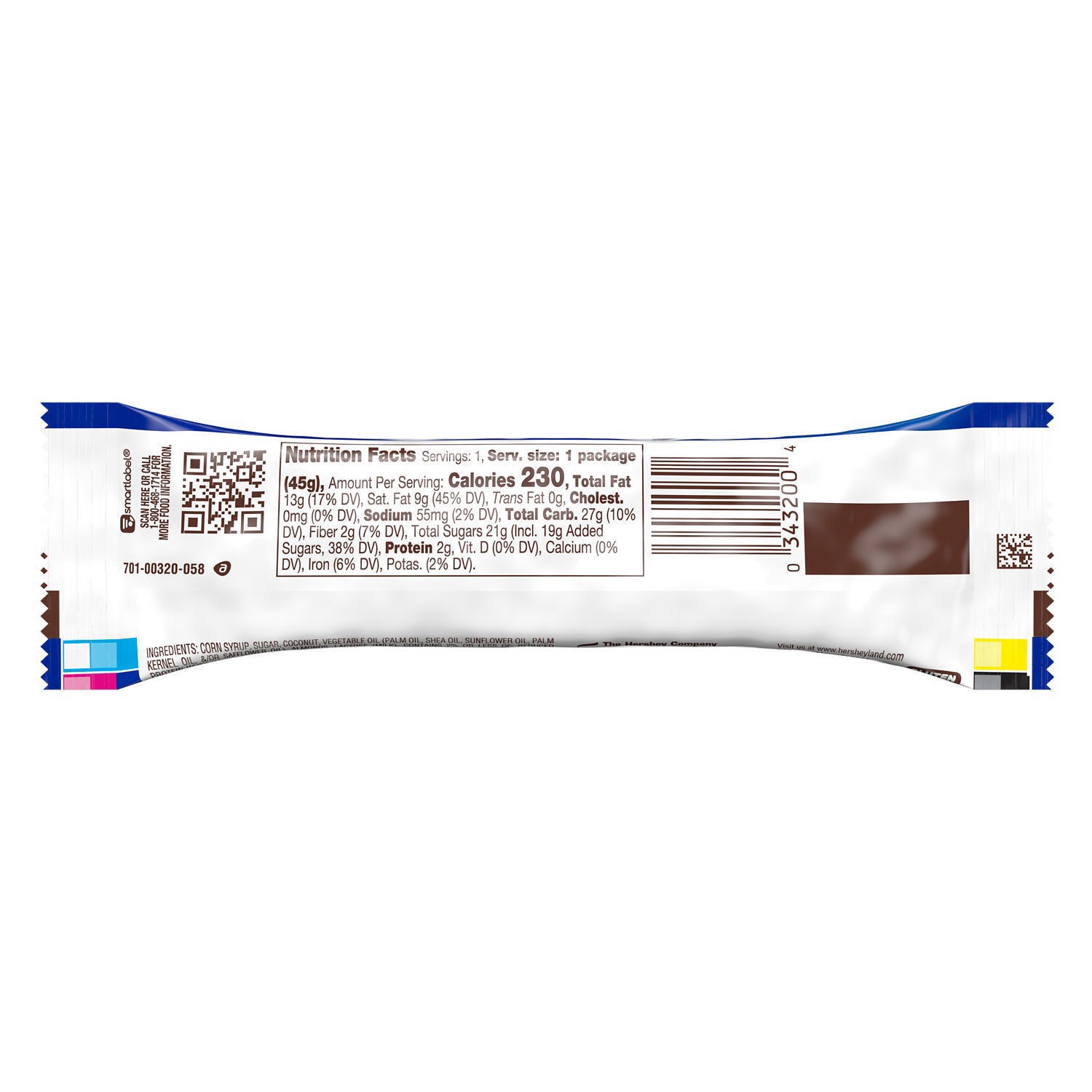 slide 3 of 5, Almond Joy Candy Bar, 1.61 oz