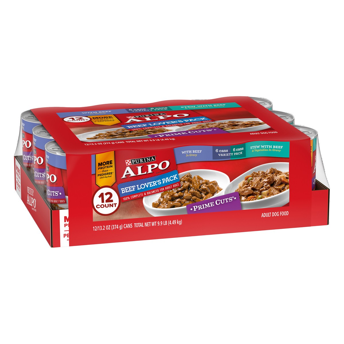 slide 7 of 9, Purina Alpo Variety Pack Prime Cuts 12Ct Dog Food, 12 ct