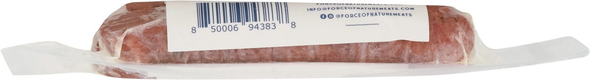 slide 8 of 14, Force of Nature Bison and Beef Link Sausage with Jalapeno + Cheddar, 10 oz