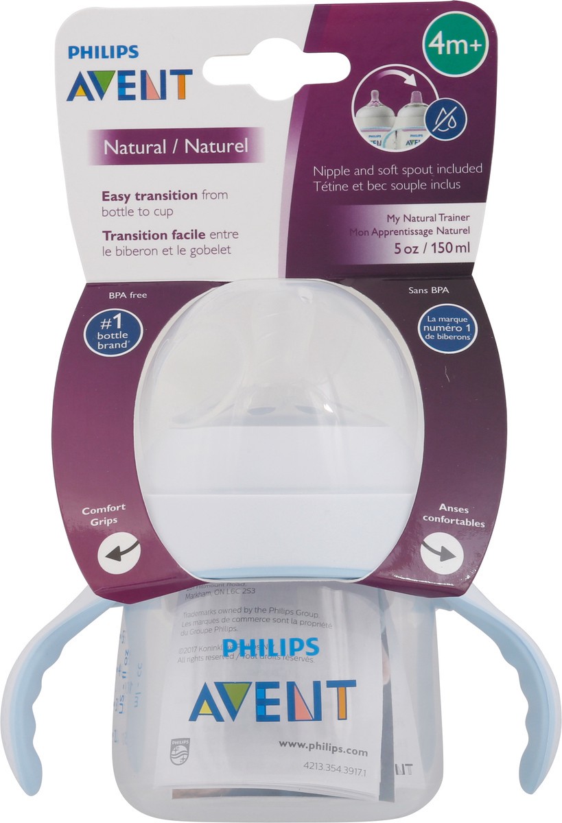 slide 5 of 11, Philips Avent 5 Ounces Natural Trainer Sippy Cup 1 ea, 1 ct