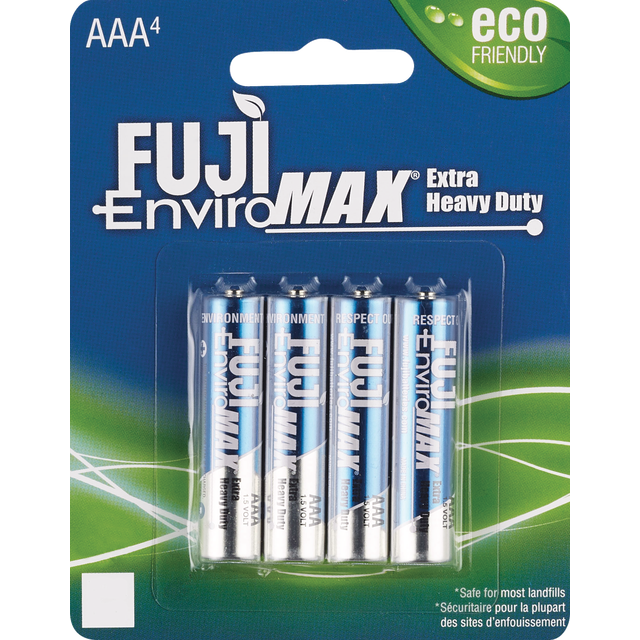 slide 1 of 1, Fuji Aaa Batteries, 4 ct