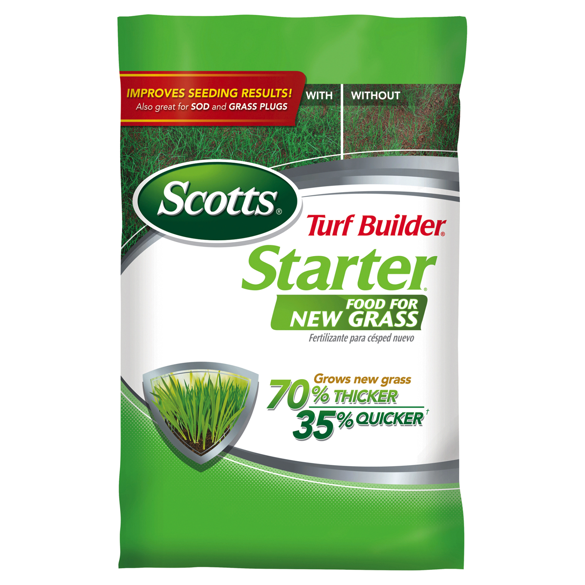 slide 1 of 21, Scotts Turf Builder Starter Food for New Grass, 1 ct