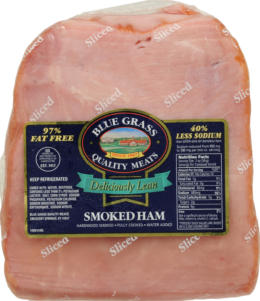 slide 2 of 3, Blue Grass Quarter Boneless Smoked Ham, per lb