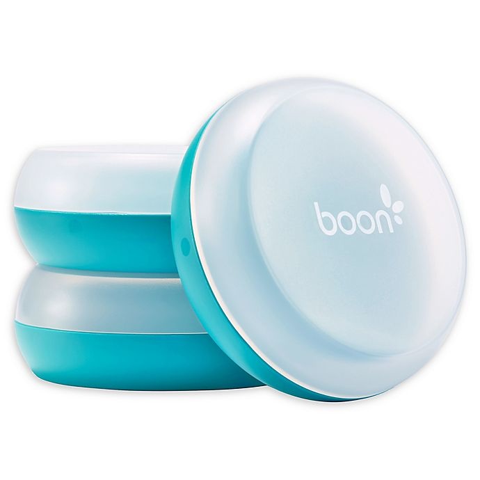 slide 1 of 10, Boon NURSH Storage Buns - Blue, 3 ct