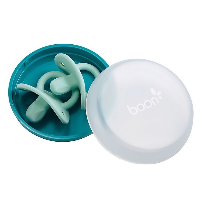 slide 6 of 10, Boon NURSH Storage Buns - Blue, 3 ct