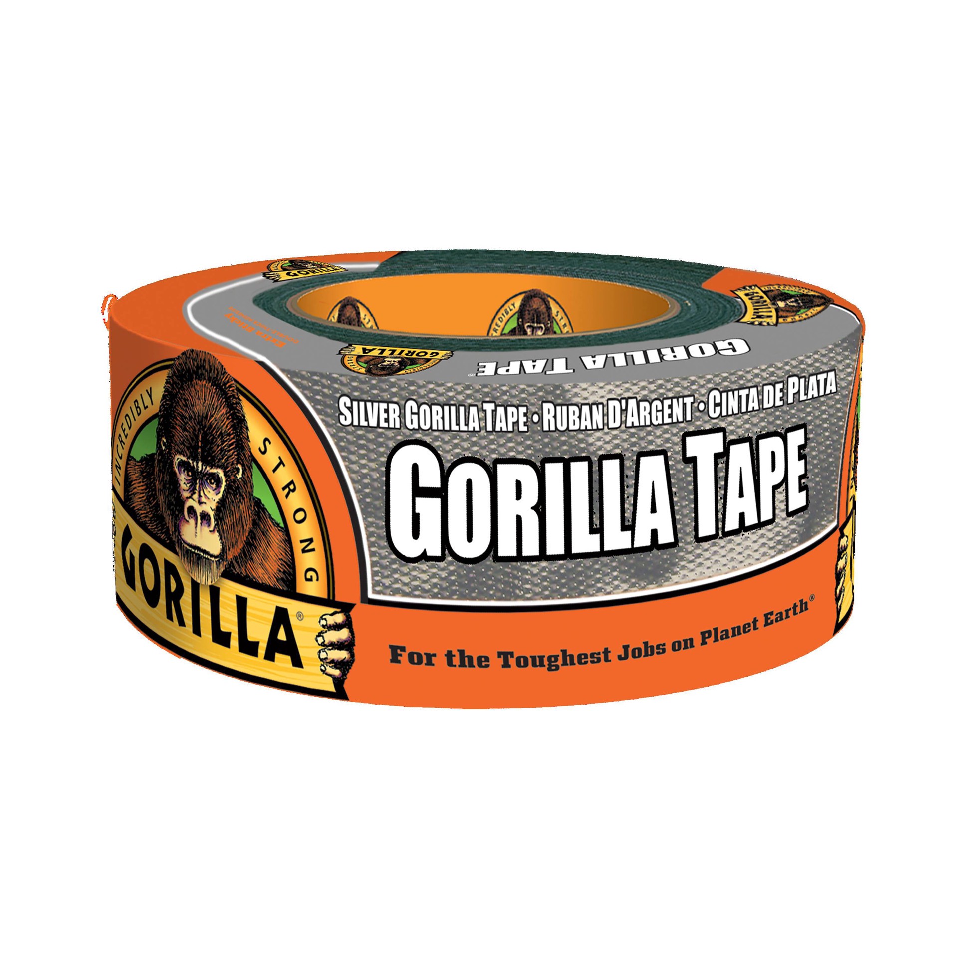 slide 1 of 7, Gorilla Silver Duct Tape, 1 ct