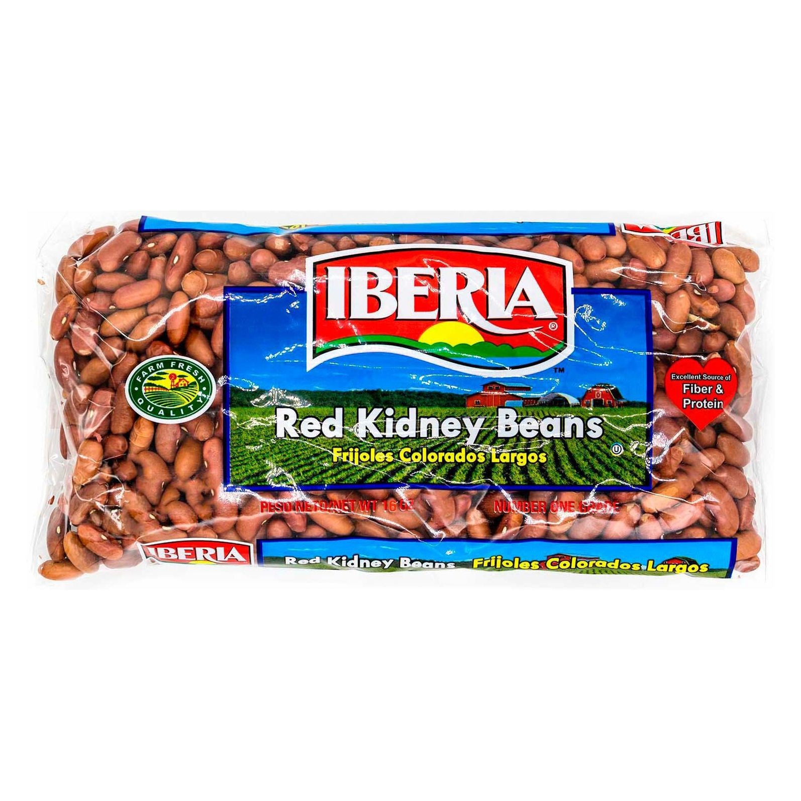 slide 1 of 1, Iberia Light Beans Red Kidney Dry, 1 lb