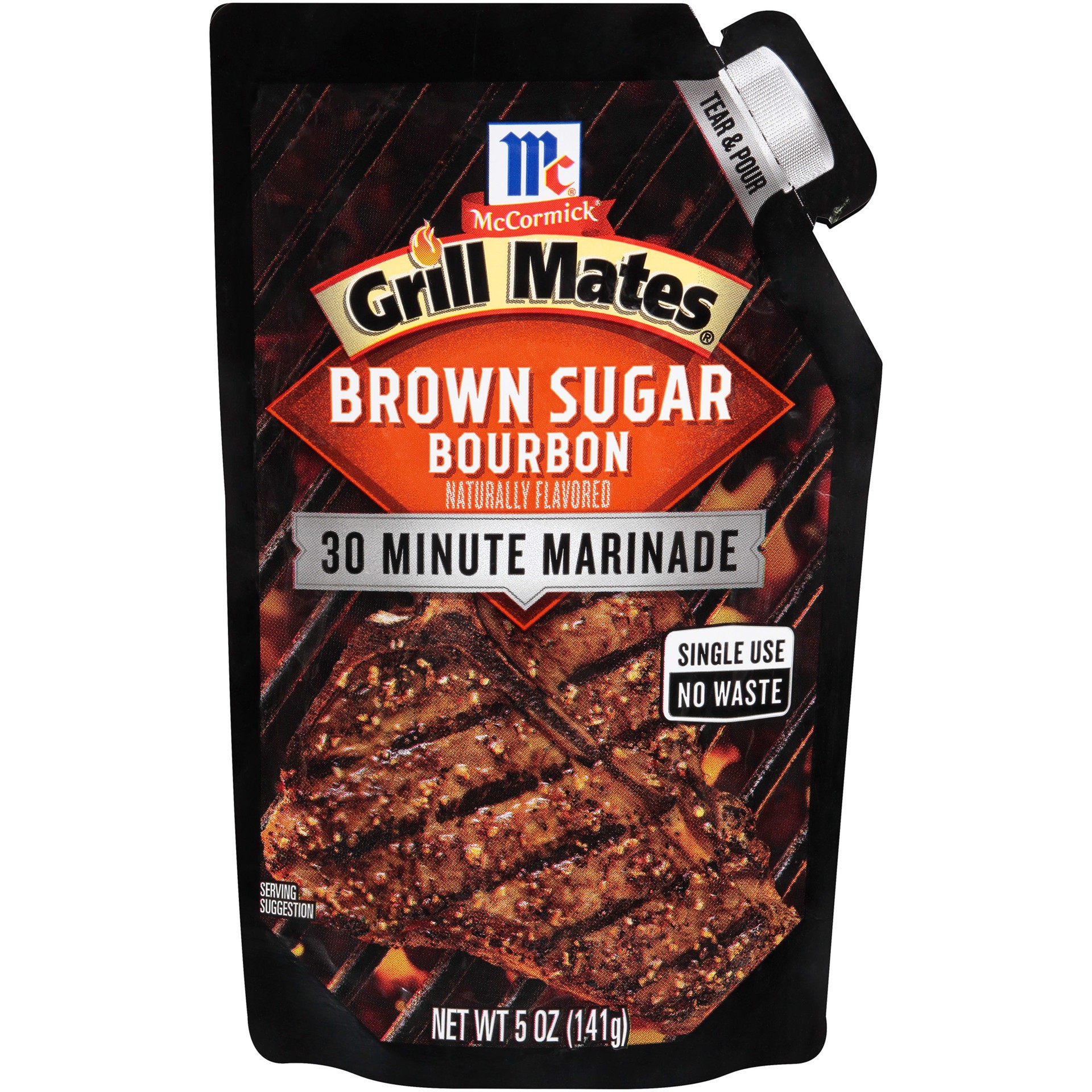 slide 1 of 7, McCormick Grill Mates Marinade Mix - Brown Sugar Bourbon, 5 oz
