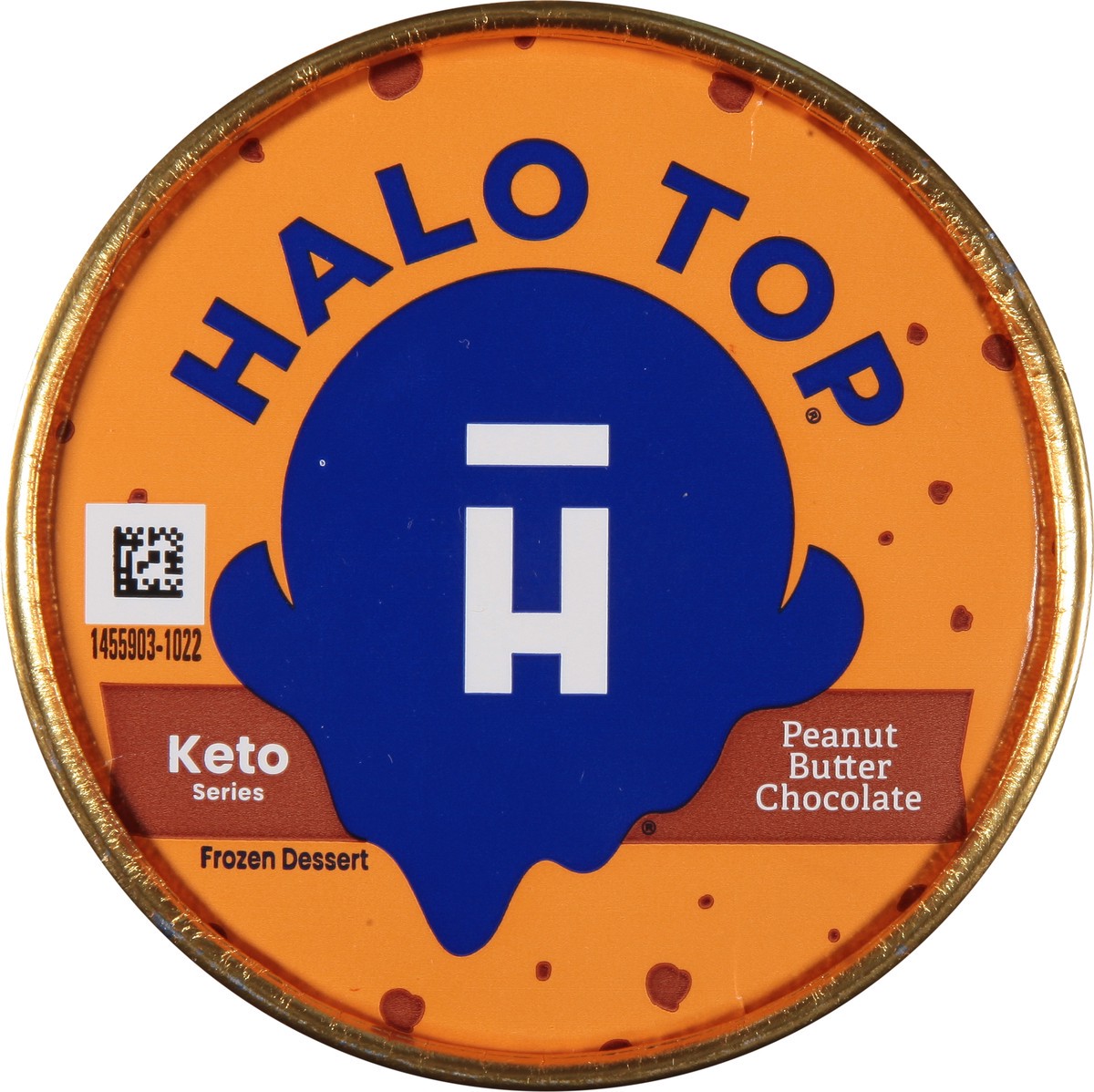 slide 7 of 9, Halo Top Keto Peanut Butter Chocolate Frozen Dessert Pint, 16 fl oz, 16 fl oz