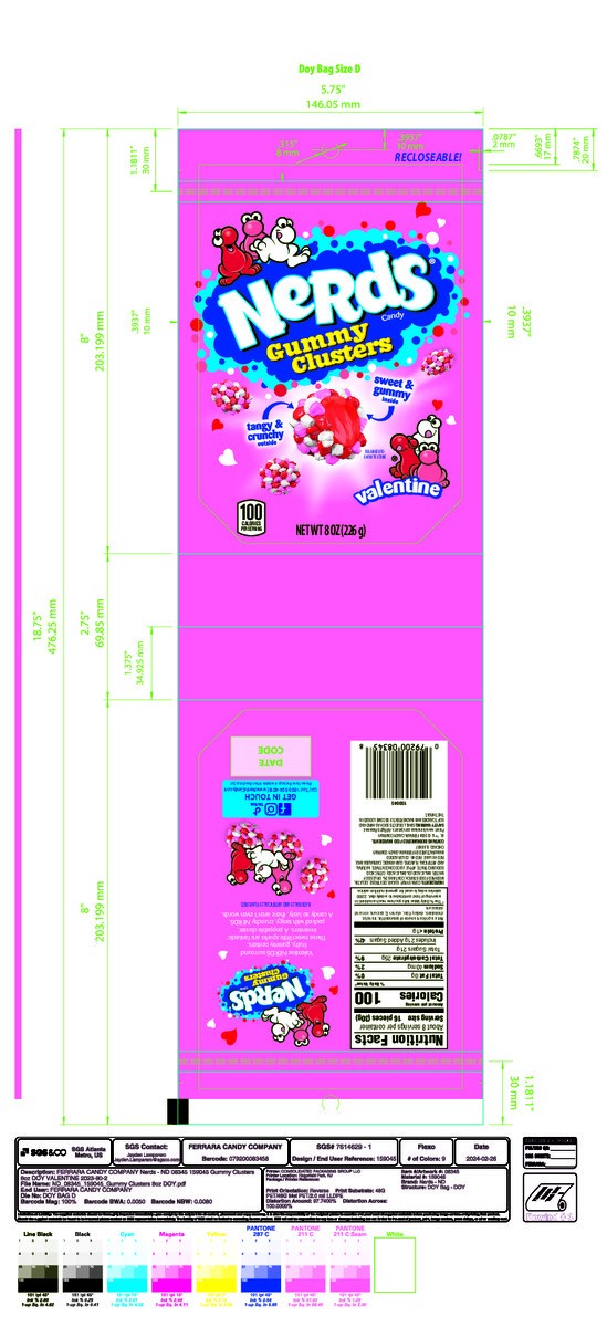 slide 11 of 13, Nerds, Valentine's Gummy Clusters, 8 Oz, 8 oz