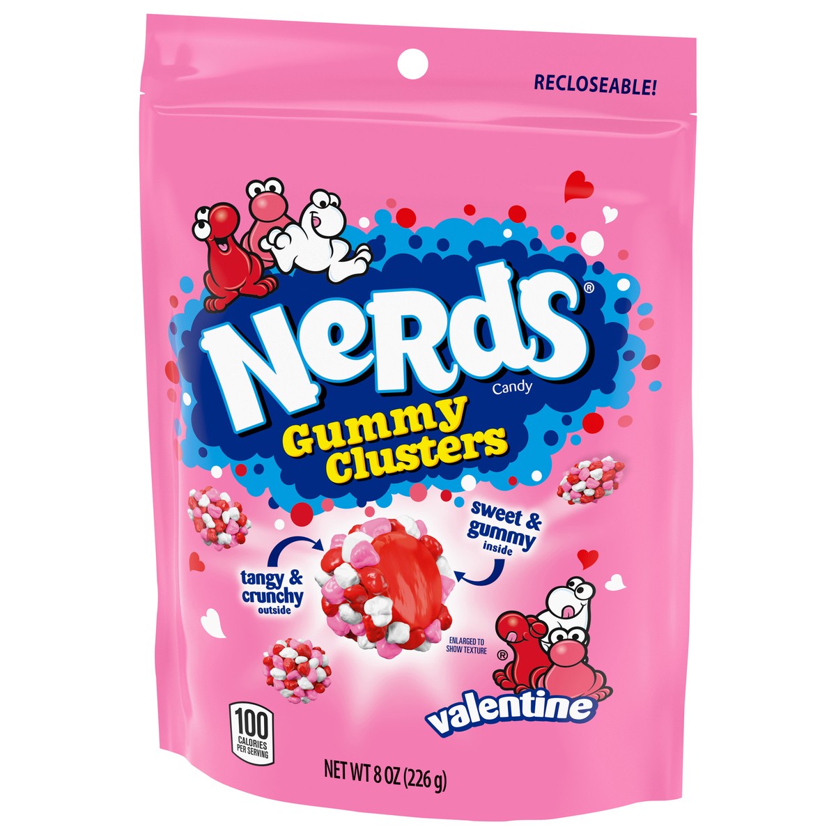 slide 2 of 13, Nerds, Valentine's Gummy Clusters, 8 Oz, 8 oz