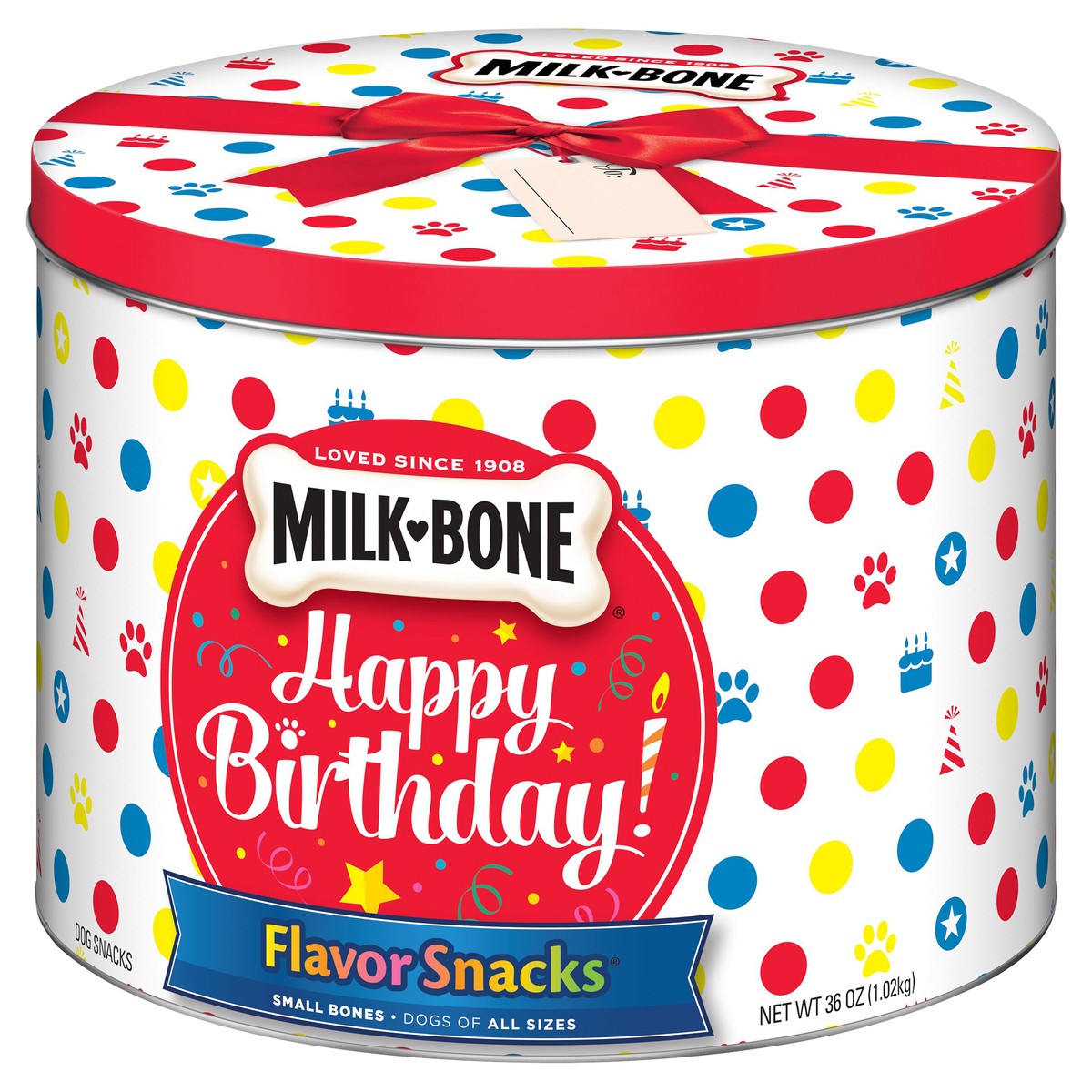 slide 8 of 12, Milk-Bone Dog Treat, Beef, 36 oz