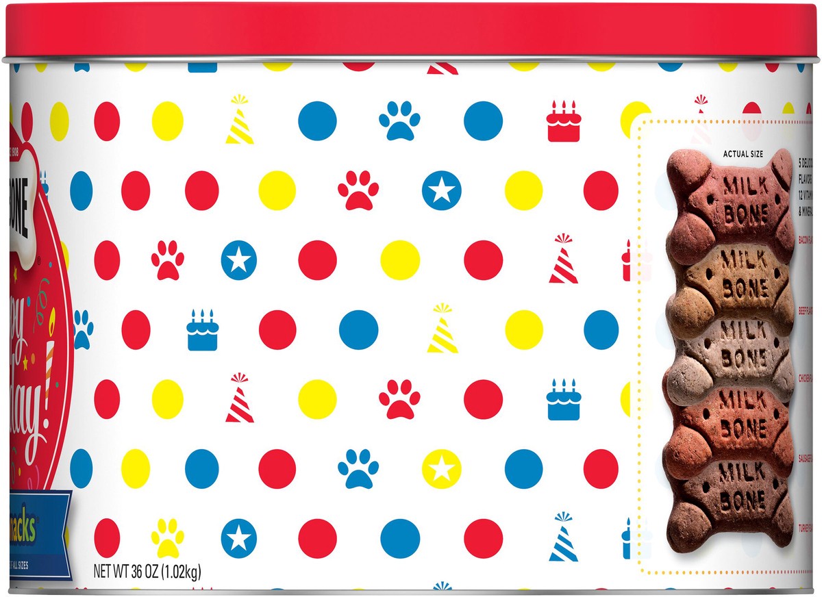 slide 5 of 12, Milk-Bone Dog Treat, Beef, 36 oz