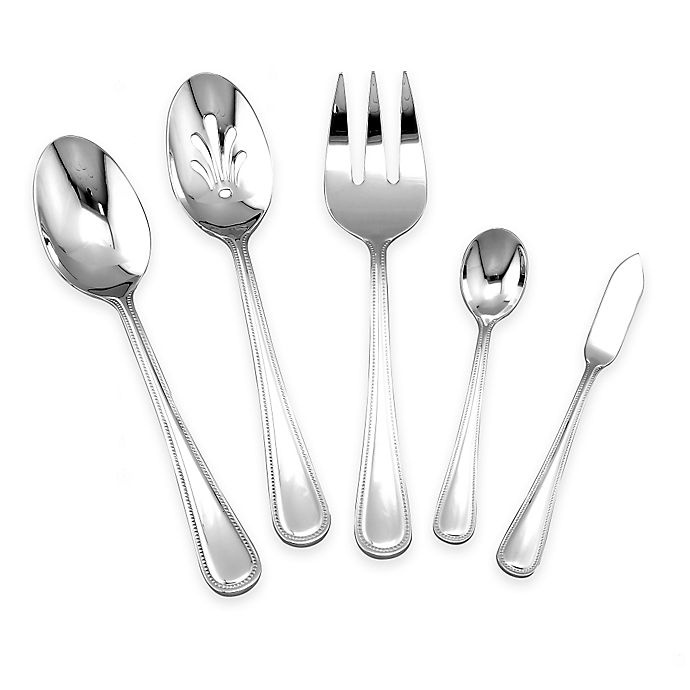 slide 1 of 1, Michael Lloyd Pearl Hostess Serving Set, 5 ct