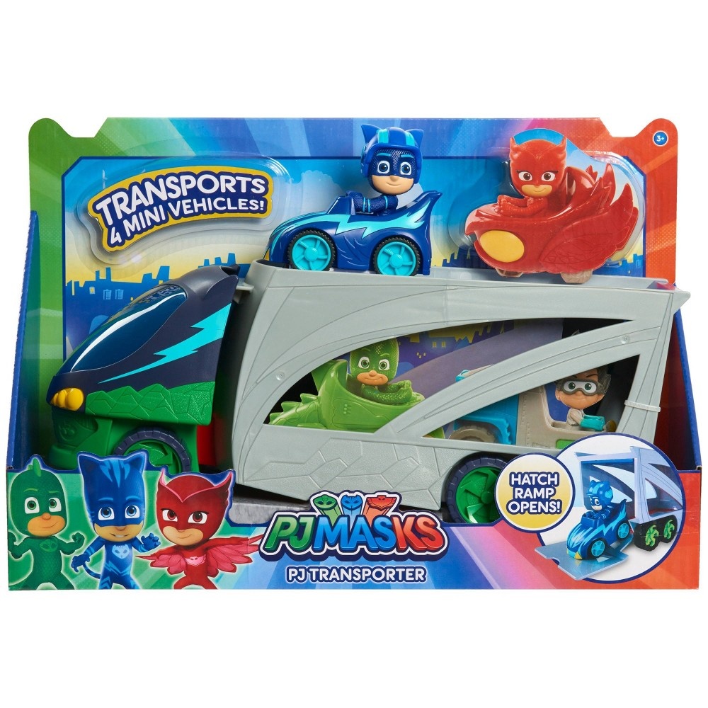 slide 2 of 5, Just Play PJ Masks PJ Transporter, 1 ct