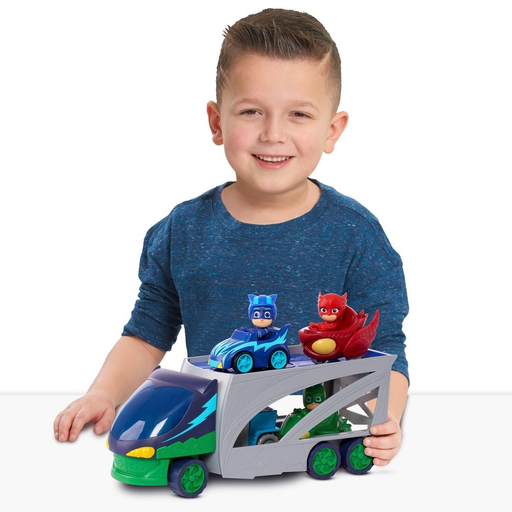 slide 4 of 5, Just Play PJ Masks PJ Transporter, 1 ct