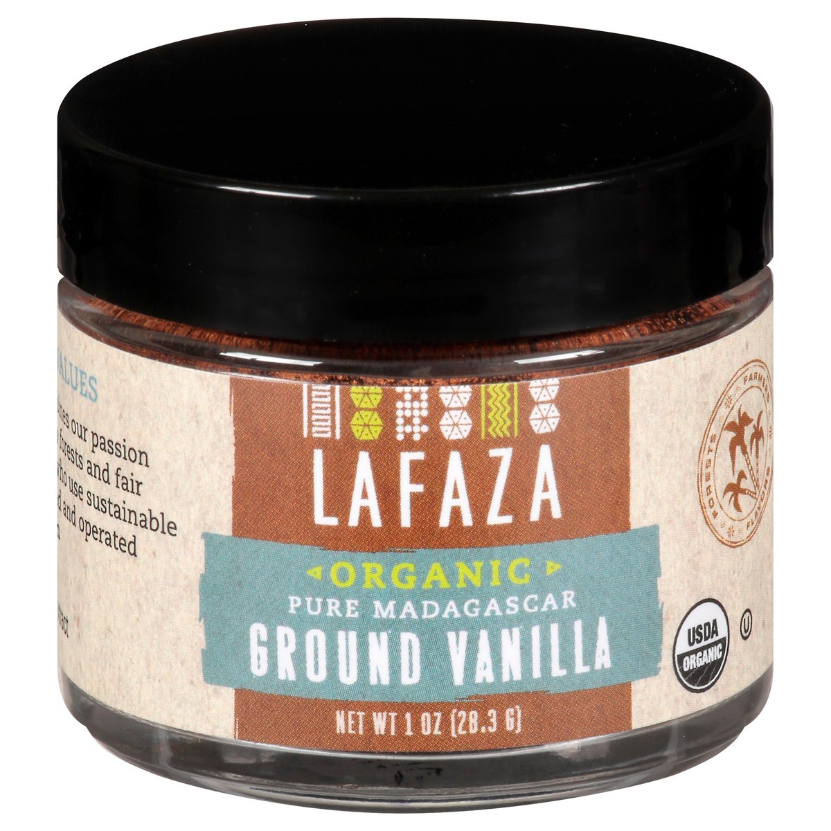 slide 1 of 9, Lafaza Organic Pure Madagascar Ground Vanilla 1 oz, 1 oz