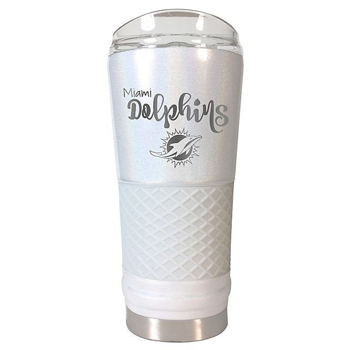 slide 1 of 1, NFL Miami Dolphins Opal Draft Tumbler, 24 oz