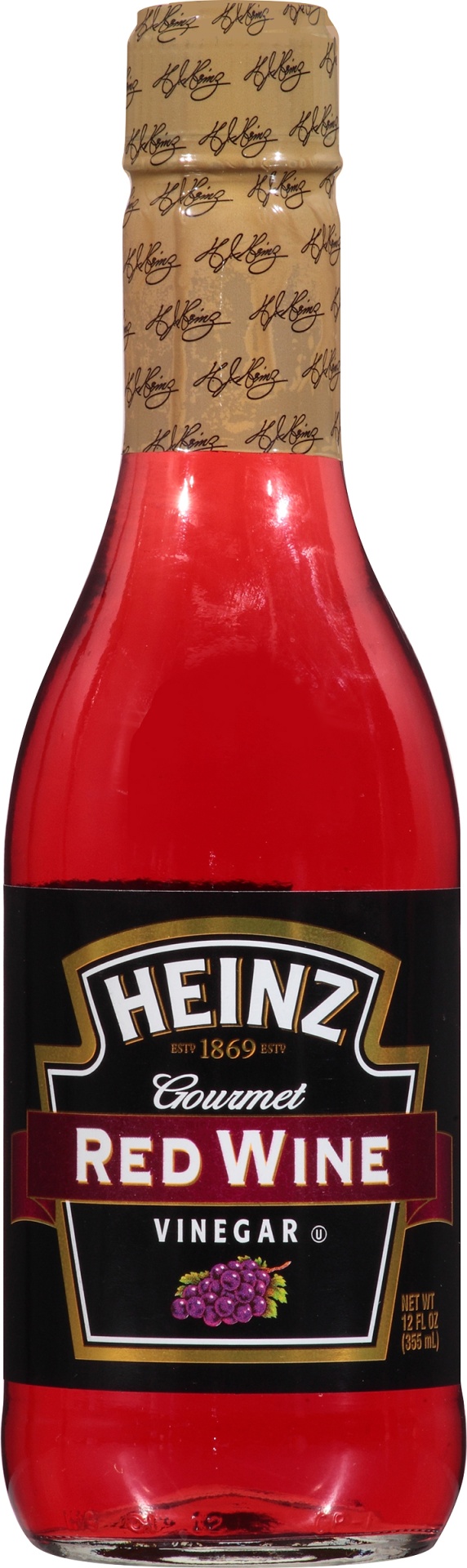 slide 1 of 1, Heinz Gourmet Red Wine Vinegar, 12 fl oz