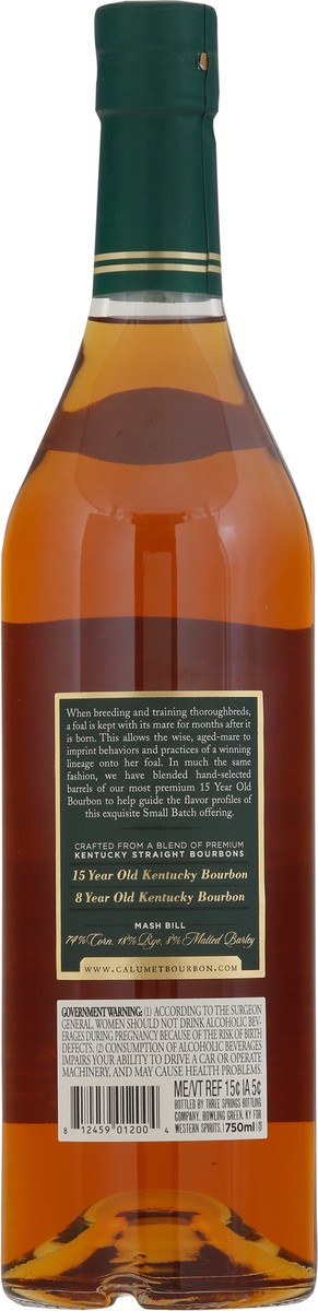 slide 5 of 9, Calumet Farm Bourbon Whiskey, 750 ml