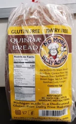 No More Belly Aching Quinoa Bread Gf