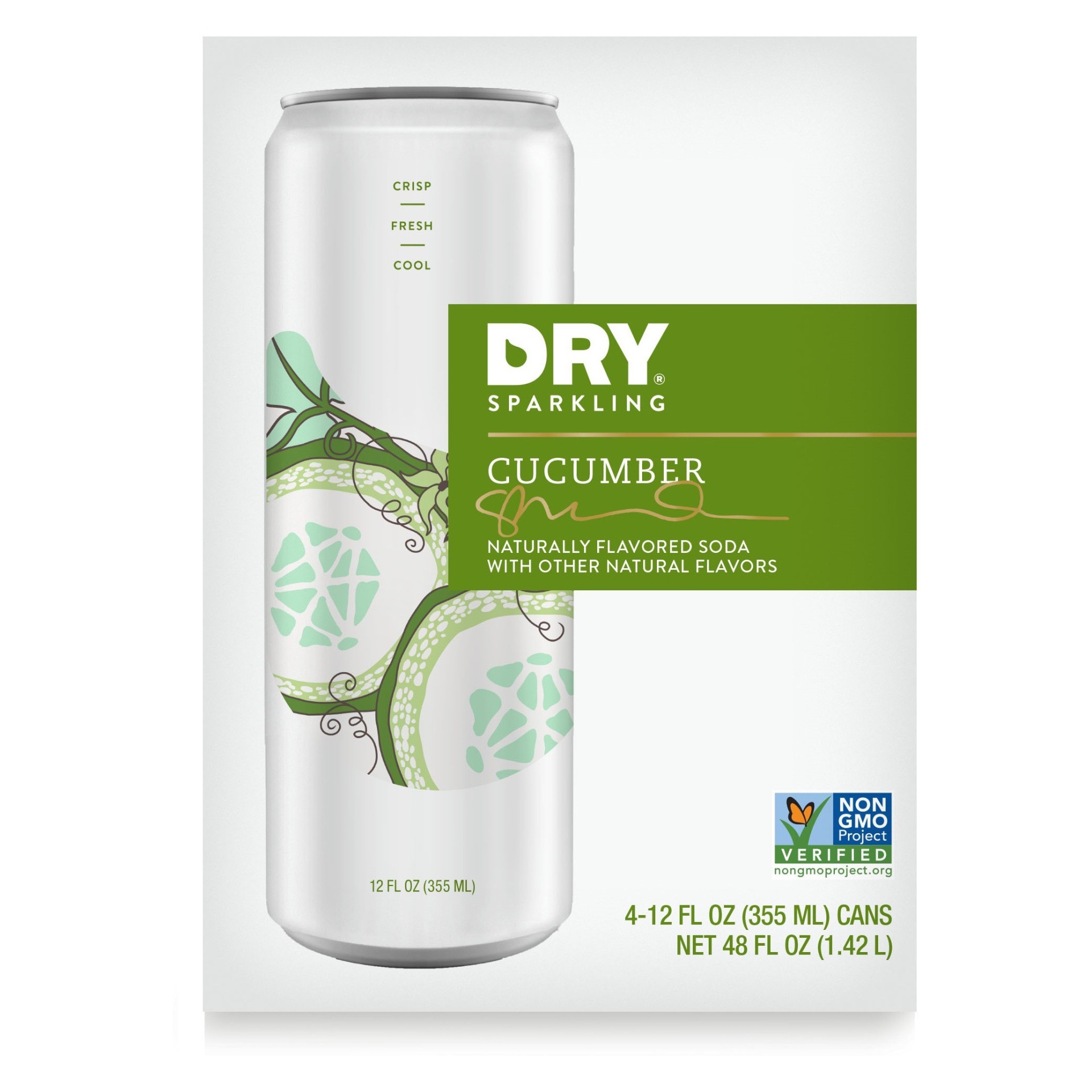 slide 1 of 1, DRY Sparkling Beverage 12 oz, 12 oz