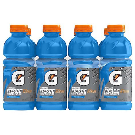 slide 1 of 1, Gatorade G Series Thirst Quencher Fierce Blue Cherry - 8-20 Fl. Oz., 160 fl oz