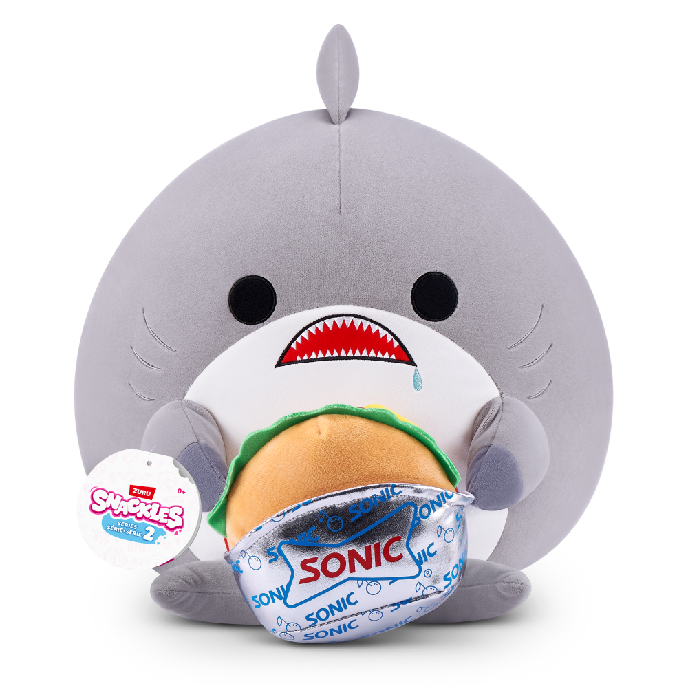 slide 1 of 1, Zuru Snackles Series 2 14-Inch Plush Toy - Sonic Burger, 1 ct