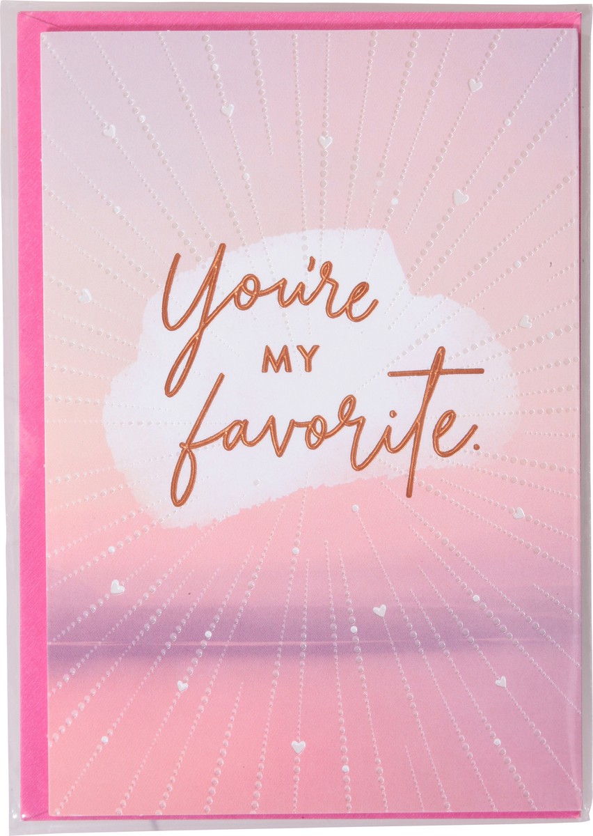 slide 3 of 9, American Greetings You're My Favorite Greeting Card 1 ea, 1 ct