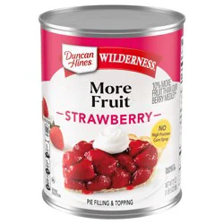 Duncan Hines Wilderness Strawberry Pie Filling & Topping 21 oz