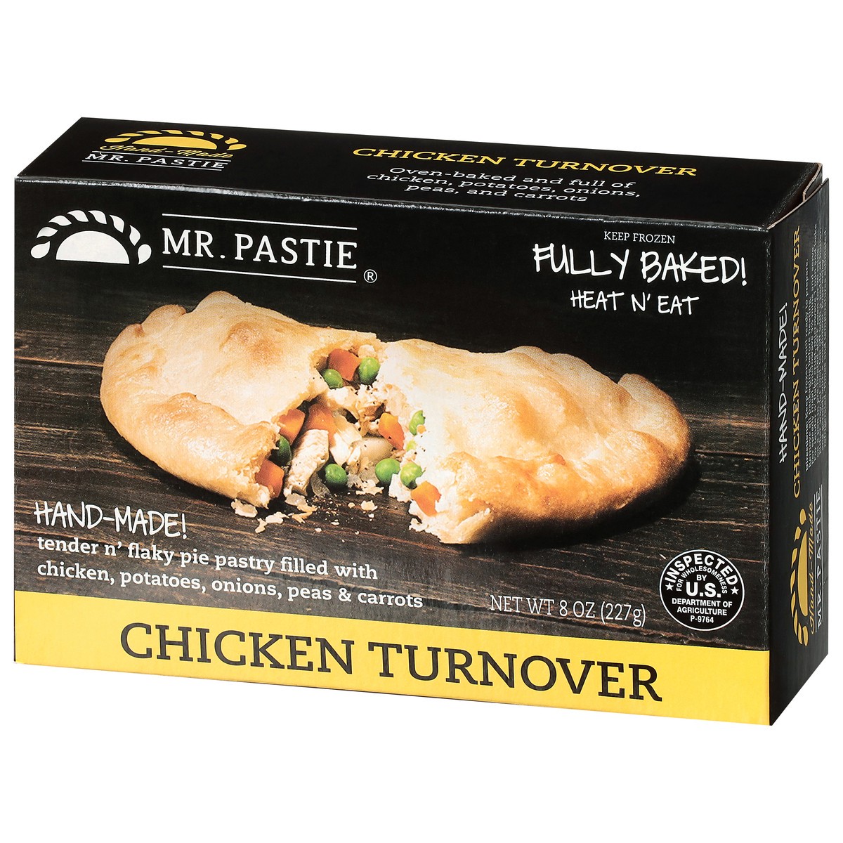 slide 2 of 4, Mr. Pastie Chicken Turnover, 8 oz