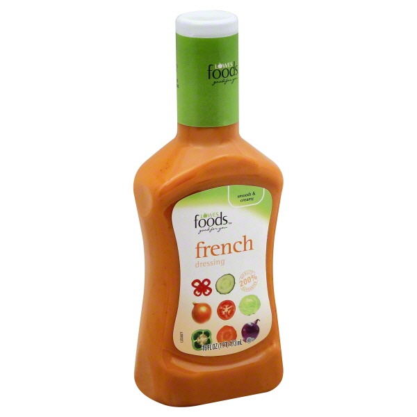 slide 1 of 1, Lowes Foods Dressing French, 16 oz