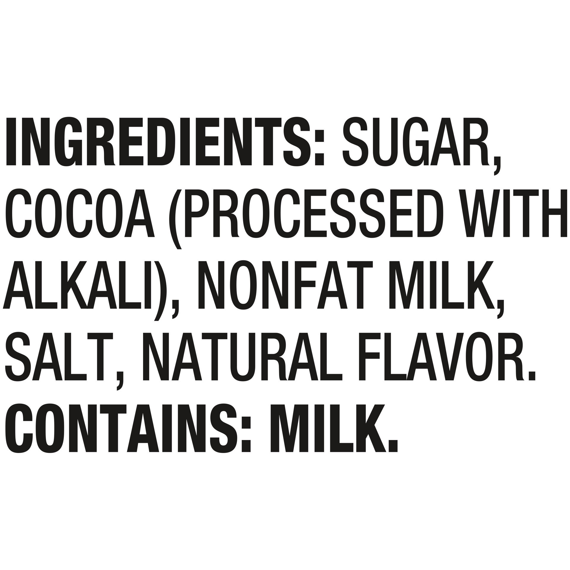 slide 2 of 5, Swiss Miss Simply Cocoa Dark Chocolate Flavored Hot Cocoa Mix, 8 Count Hot Cocoa Mix Packets, 8 ct