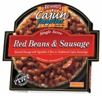 slide 1 of 1, Richard's Cajun Favorites Red Beans & Sausage, 12 oz