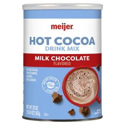 MEIJER HOT COCOA MILK CHOCOLATE - 20 oz